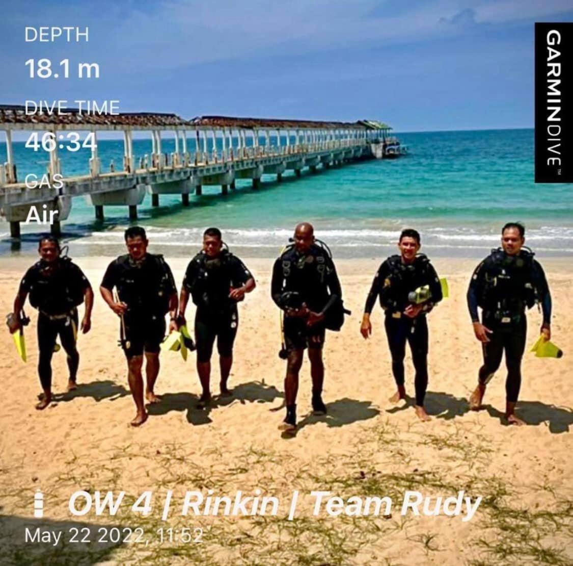 Tiongman Scubadive & Lodge Kampong Juara Exterior foto