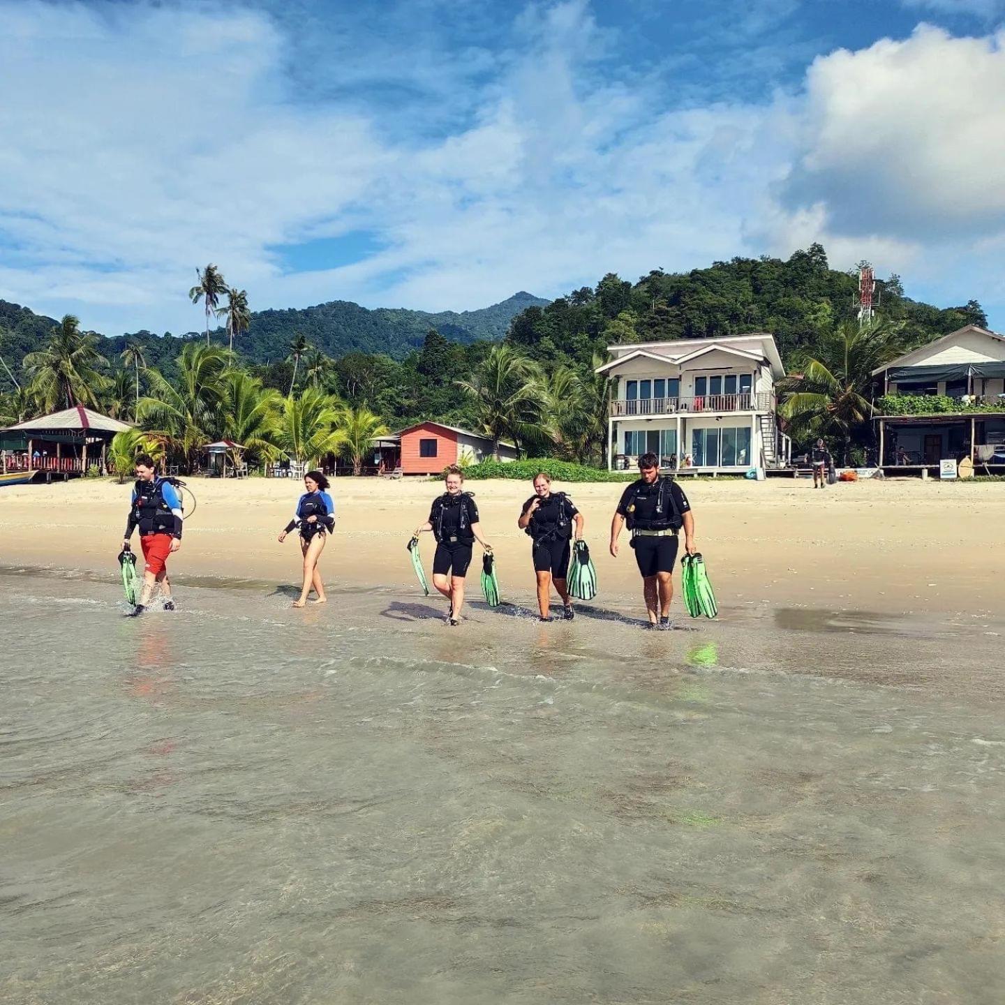 Tiongman Scubadive & Lodge Kampong Juara Exterior foto